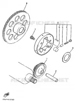 EMBRAYAGE DE DEMARREUR pour Yamaha VIRAGO 1996