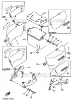 COUVERCLE LATERAL pour Yamaha VIRAGO 1996
