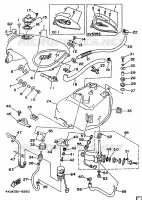 RESERVOIR A ESSENCE pour Yamaha VIRAGO 1996