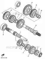 TRANSMISSION pour Yamaha VIRAGO 1997