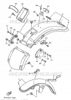 GARDE BOUE pour Yamaha VIRAGO 1997