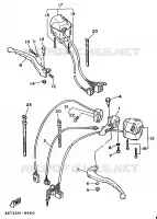 COMMODO / LEVIER pour Yamaha VIRAGO 1997