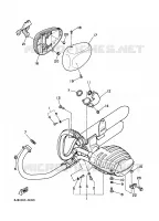 ECHAPPEMENT pour Yamaha VIRAGO 2000