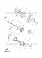 EMBRAYAGE DE DEMARREUR pour Yamaha VIRAGO 2000