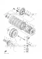 EMBRAYAGE DE DEMARREUR pour Yamaha VIRAGO 2000