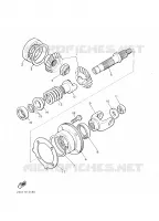TRANSMISSION INTERMEDIAIRE pour Yamaha VIRAGO 2000