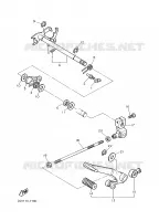 AXE DE SELECTEUR / PEDALE pour Yamaha VIRAGO 2000