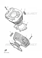 CYLINDRE pour Yamaha VIRAGO 2000