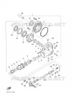 CARDAN / COUPLE CONIQUE pour Yamaha VIRAGO 2000