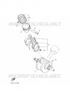 VILEBREQUIN / PISTON pour Yamaha VIRAGO 2000