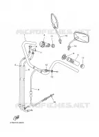 GUIDON ET CABLES pour Yamaha VIRAGO 2000