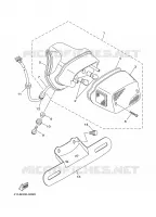 FEU ARRIERE pour Yamaha VIRAGO 2000