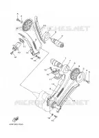 ARBRE A CAMES / CHAINE DE DISTRIBUTION pour Yamaha VIRAGO 2000