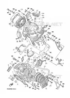 CULASSE pour Yamaha VIRAGO 2001