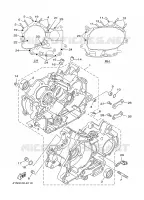 CARTER MOTEUR pour Yamaha VIRAGO 2001