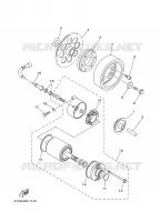 EMBRAYAGE DE DEMARREUR pour Yamaha VIRAGO 2001