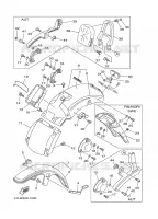 GARDE BOUE pour Yamaha VIRAGO 2001