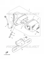 FEU ARRIERE pour Yamaha VIRAGO 2001