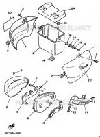 COUVERCLE LATERAL pour Yamaha VIRAGO 1993
