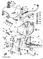 RESERVOIR A ESSENCE pour Yamaha VIRAGO 1993