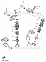 SOUPAPE pour Yamaha VIRAGO 1993