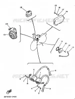 PARTIE ELECTRIQUE 2 pour Yamaha VIRAGO 1993