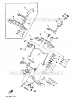 DIRECTION pour Yamaha VIRAGO 34KW 1989