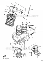 ADMISSION pour Yamaha VIRAGO 34KW 1989