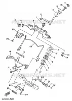 DIRECTION pour Yamaha VIRAGO 1995