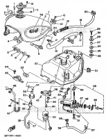 RESERVOIR A ESSENCE pour Yamaha VIRAGO 1995