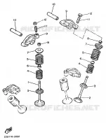 SOUPAPE pour Yamaha VIRAGO 1995