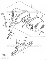 FEU ARRIERE pour Yamaha VIRAGO 1995