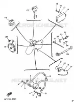 PARTIE ELECTRIQUE 2 pour Yamaha VIRAGO 1995