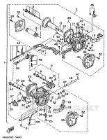 CARBURATEUR pour Yamaha VIRAGO 1995