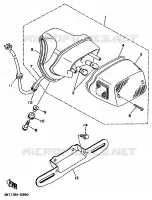 FEU ARRIERE pour Yamaha VIRAGO 1995