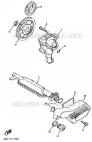 POMPE A HUILE pour Yamaha VIRAGO 1995