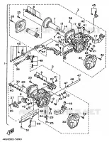 CARBURATEUR pour Yamaha VIRAGO 1995