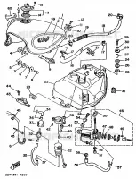 RESERVOIR A ESSENCE pour Yamaha VIRAGO 1995