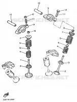 SOUPAPE pour Yamaha VIRAGO 1995
