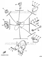 ELECTRIQUE 2 pour Yamaha VIRAGO 1995