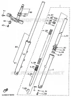 FOURCHE pour Yamaha VIRAGO 1996
