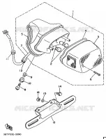 FEU ARRIERE pour Yamaha VIRAGO 1997