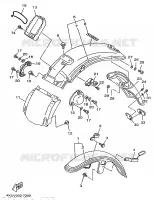 GARDE BOUE pour Yamaha VIRAGO 1997