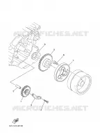 EMBRAYAGE DE DEMARREUR pour Yamaha YBR 2005