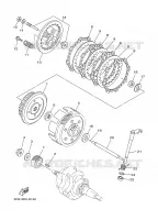 EMBRAYAGE DE DEMARREUR pour Yamaha YBR 2005