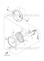 PHARE  pour Yamaha YBR 2005