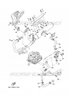 ECHAPPEMENT pour Yamaha YBR 2007