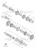 TRANSMISSION pour Yamaha YBR 2007