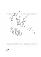 BARILLET DE SELECTION / FOURCHETTE pour Yamaha YBR 2007