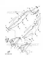COUVERCLE LATERAL pour Yamaha YBR 2007